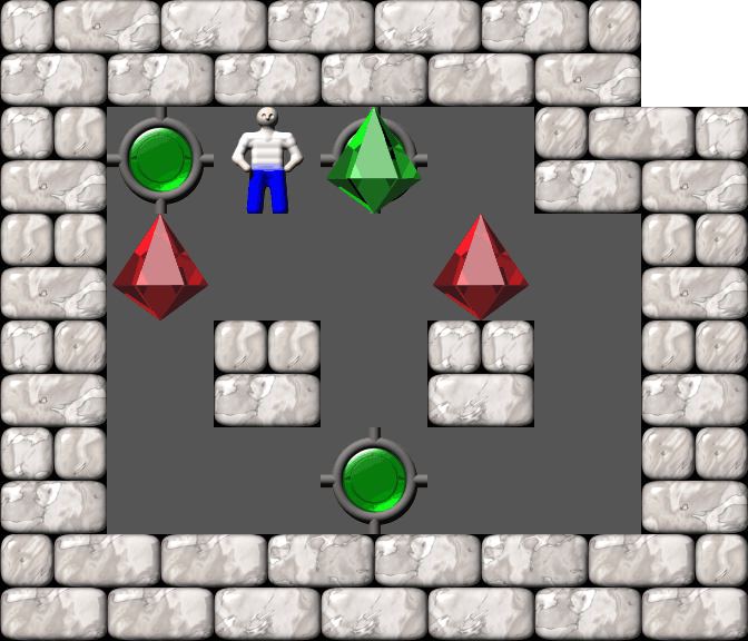 Sokoban Mass Remodel level 1810